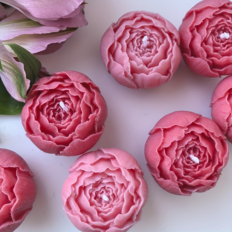 3Set of floral silicone candle - Candle Making Temperature recension och pris