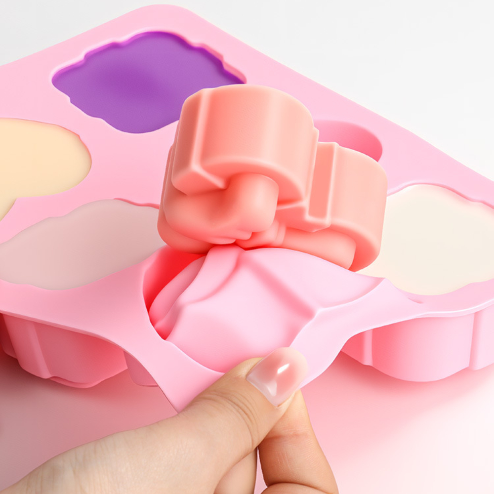 Square Heart Shape Silicone Mo - Candle Making Experience recension och pris