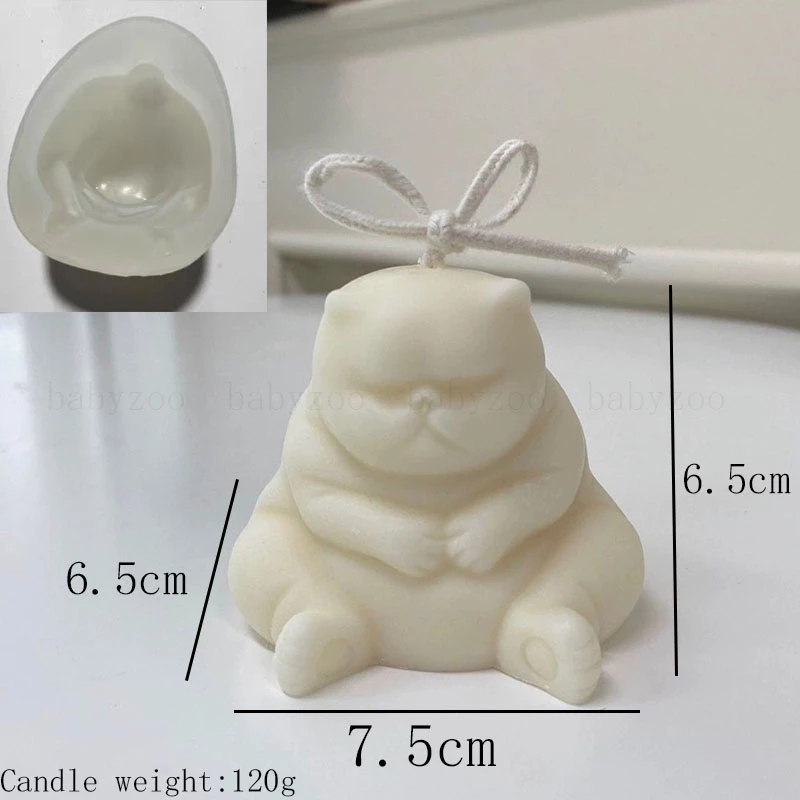Fat Cat Candle Molds silicone  - Candle Making Fat recension och pris