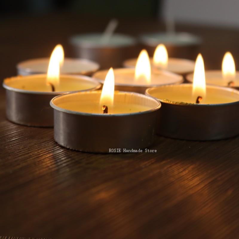 Empty Tea Wax Circular Aluminu - Candle Making Vessels recension och pris