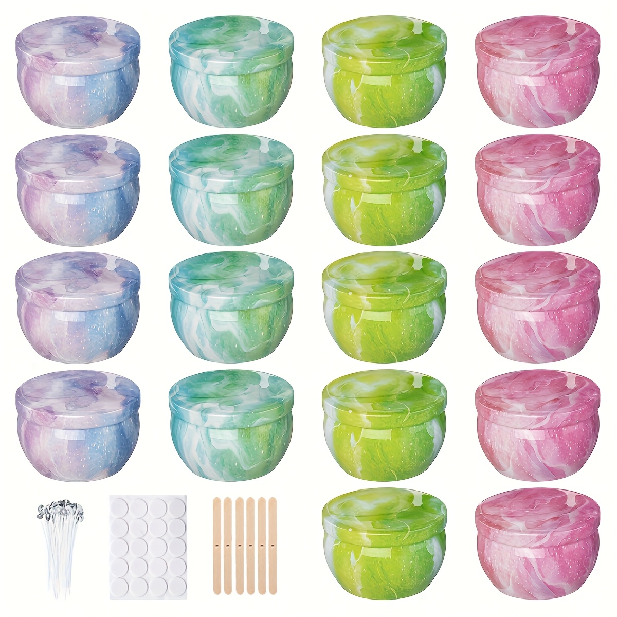 Starry sky patterned metal emp - Candle Making Temperature recension och pris
