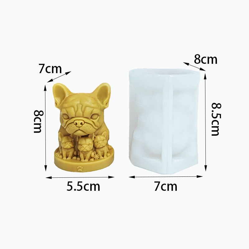 French Bulldog Puppy Paw Print - Candle Making Temperature recension och pris