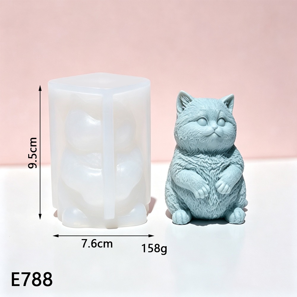 3D Fat Cat Aromatherapy Candle - Candle Making Fat recension och pris