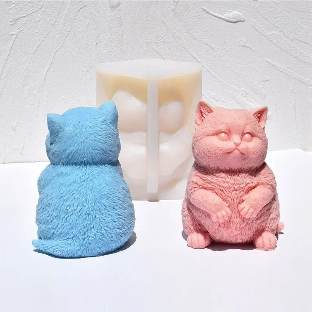 3D Fat Cat Aromatherapy Candle - Candle Making Fat recension och pris