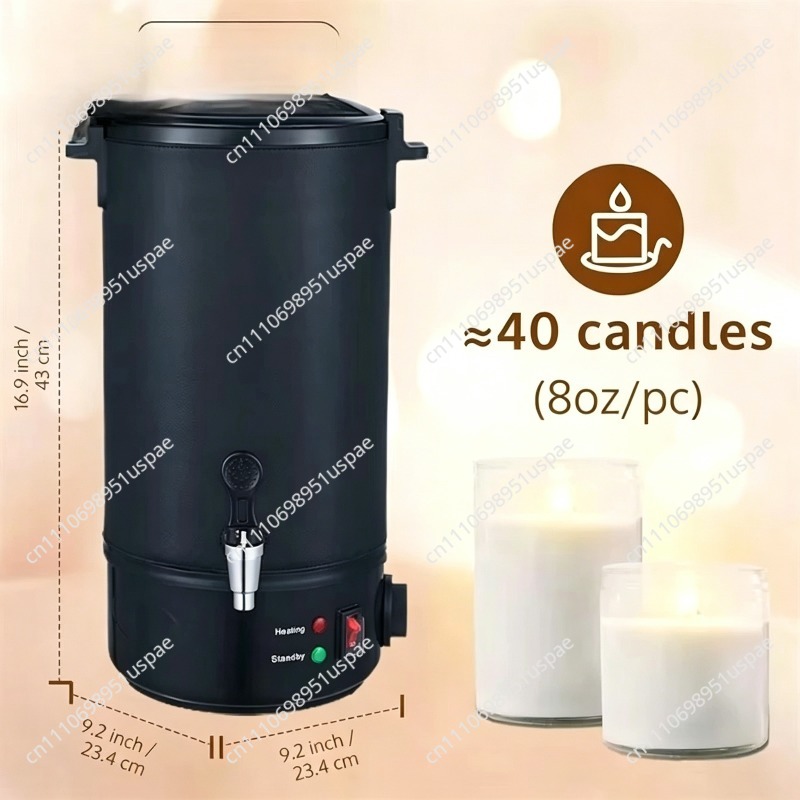 6L 8L Stainless Steel Wax Melt - Candle Making Temperature recension och pris