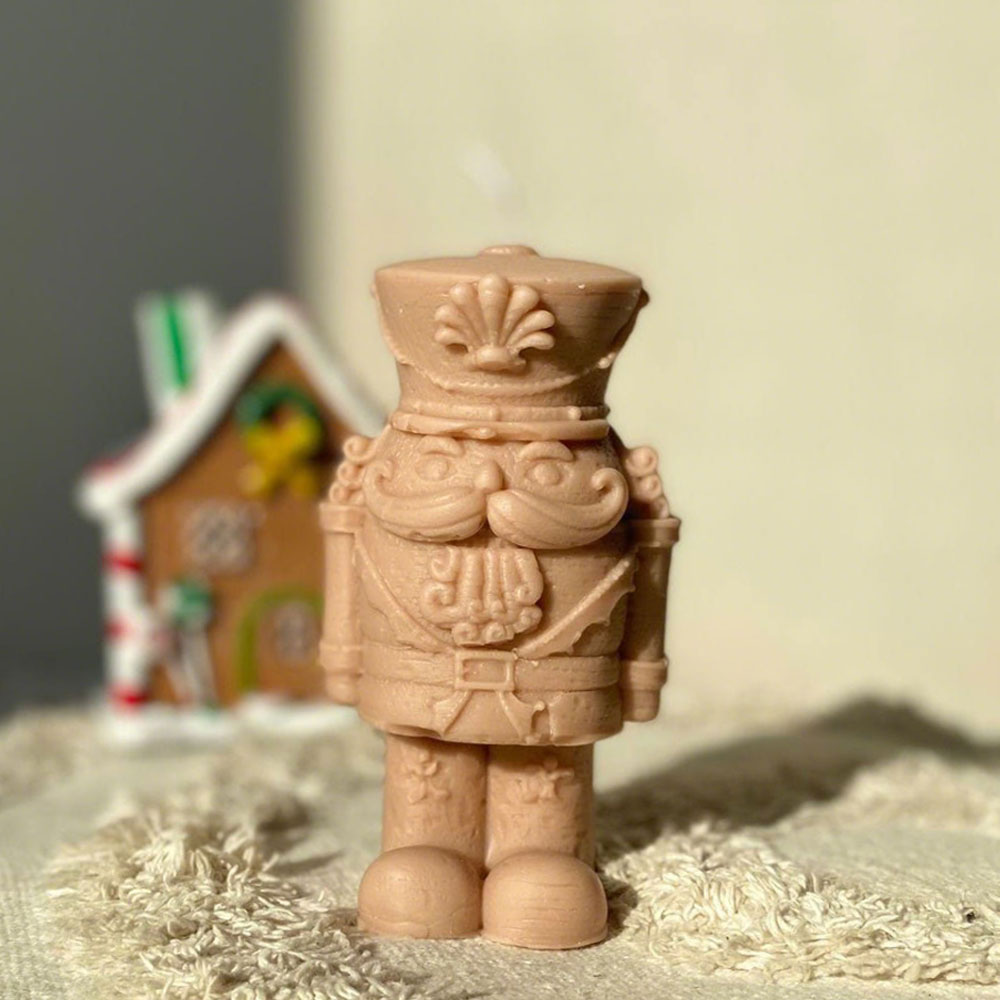 Nutcracker Soldier Silicone Ca - Candle Making Fat recension och pris