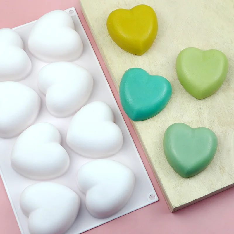 Love Heart Silicone Soap Mold  - Candle Making Experience recension och pris