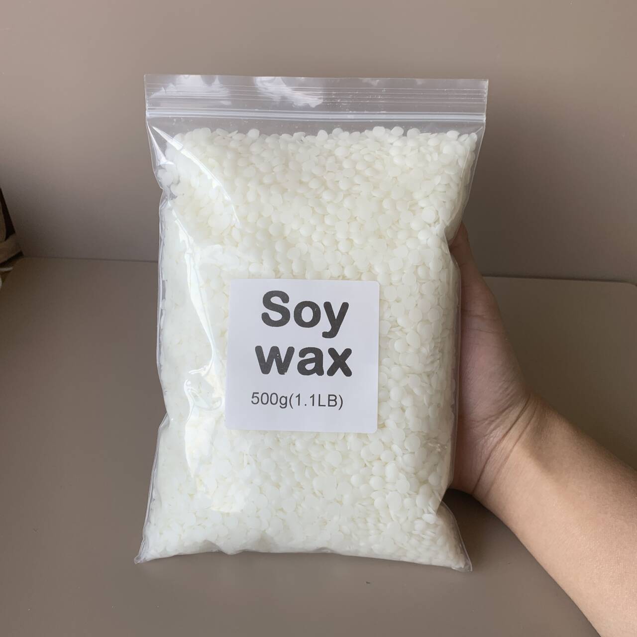 50g-1000g 100% natural Soy Wax - Candle Making Experience recension och pris
