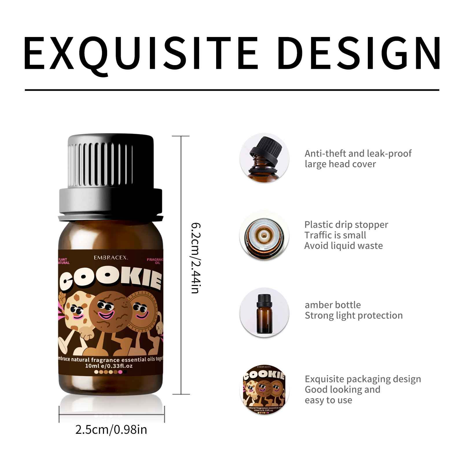 10ml Cookie Fragrance Essentia - Candle Making Fragrances recension och pris
