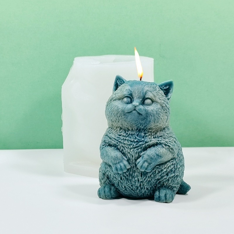 DIY Standing Fat Cat Silicone  - Candle Making Fat recension och pris