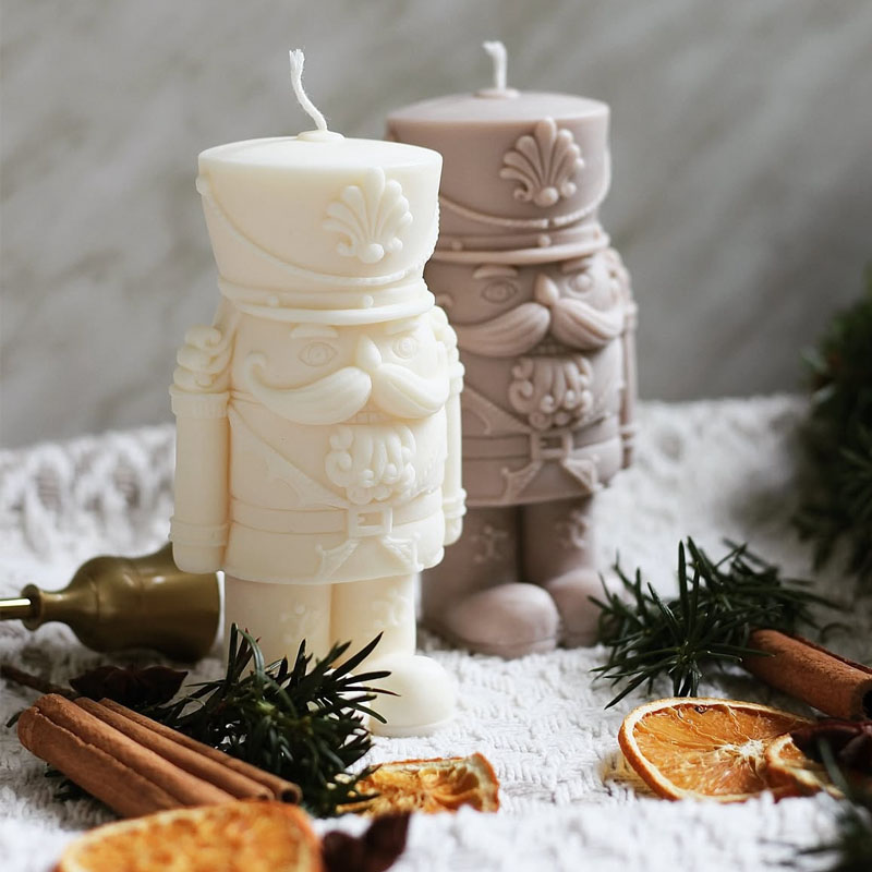Nutcrackers Soldier Candle Mol - Candle Making Fat recension och pris