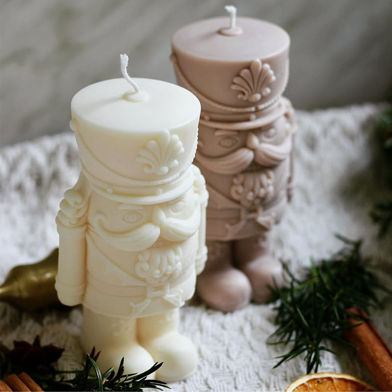 Nutcrackers Soldier Candle Mol - Candle Making Fat recension och pris