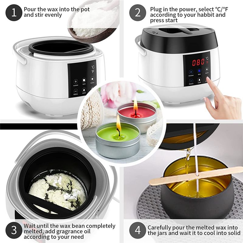 AEE4-Candle Making Wax Melting - Candle Making Temperature recension och pris