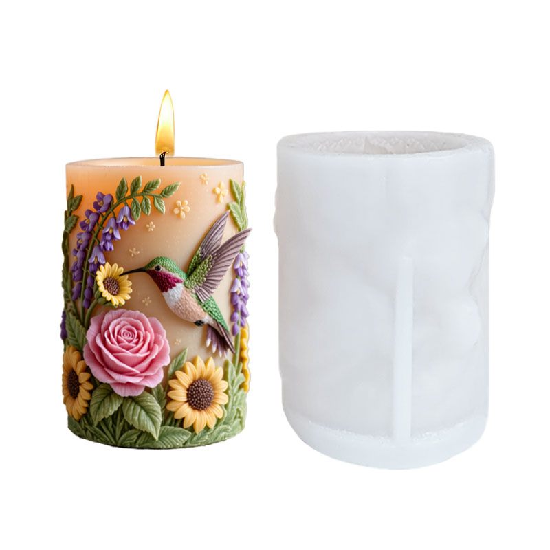 【Hummingbird Garden Embossed C - Candle Making Temperature recension och pris