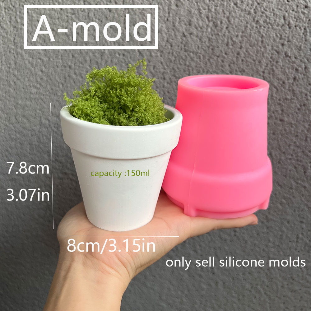 Large Concrete Plant Pot Silic - Candle Making Vessels recension och pris