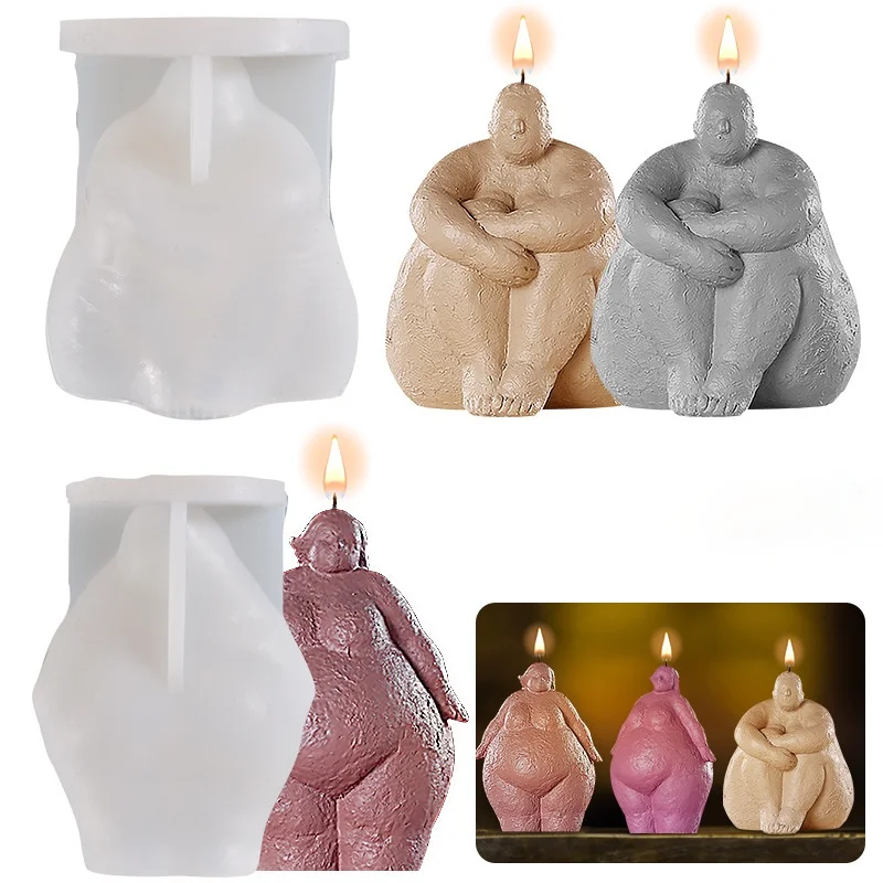 New Abstract Body Silicone Can - Candle Making Fat recension och pris