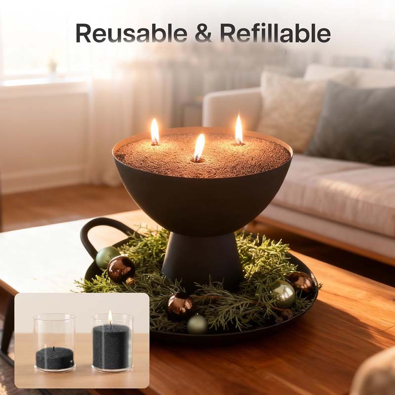 Black Candle Sand with Wick, 2 - Candle Making Experience recension och pris