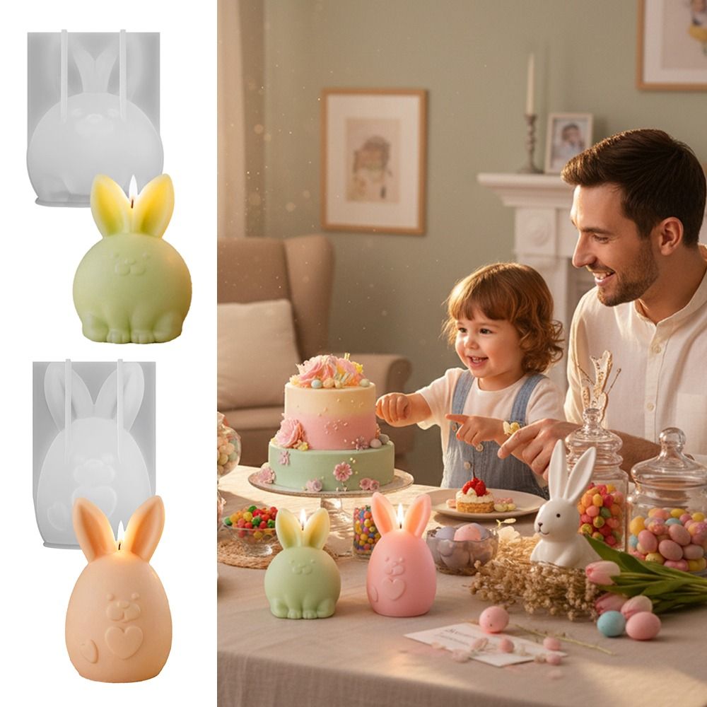 Cartoon Rabbit Easter Buuny Mo - Candle Making Fat recension och pris