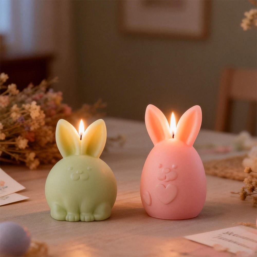 Cartoon Rabbit Easter Buuny Mo - Candle Making Fat recension och pris